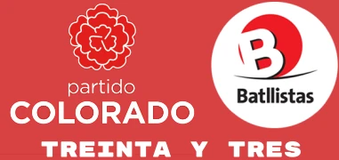 PARTIDO COLORADO, BATLLISTAS TREINTA Y TRES
